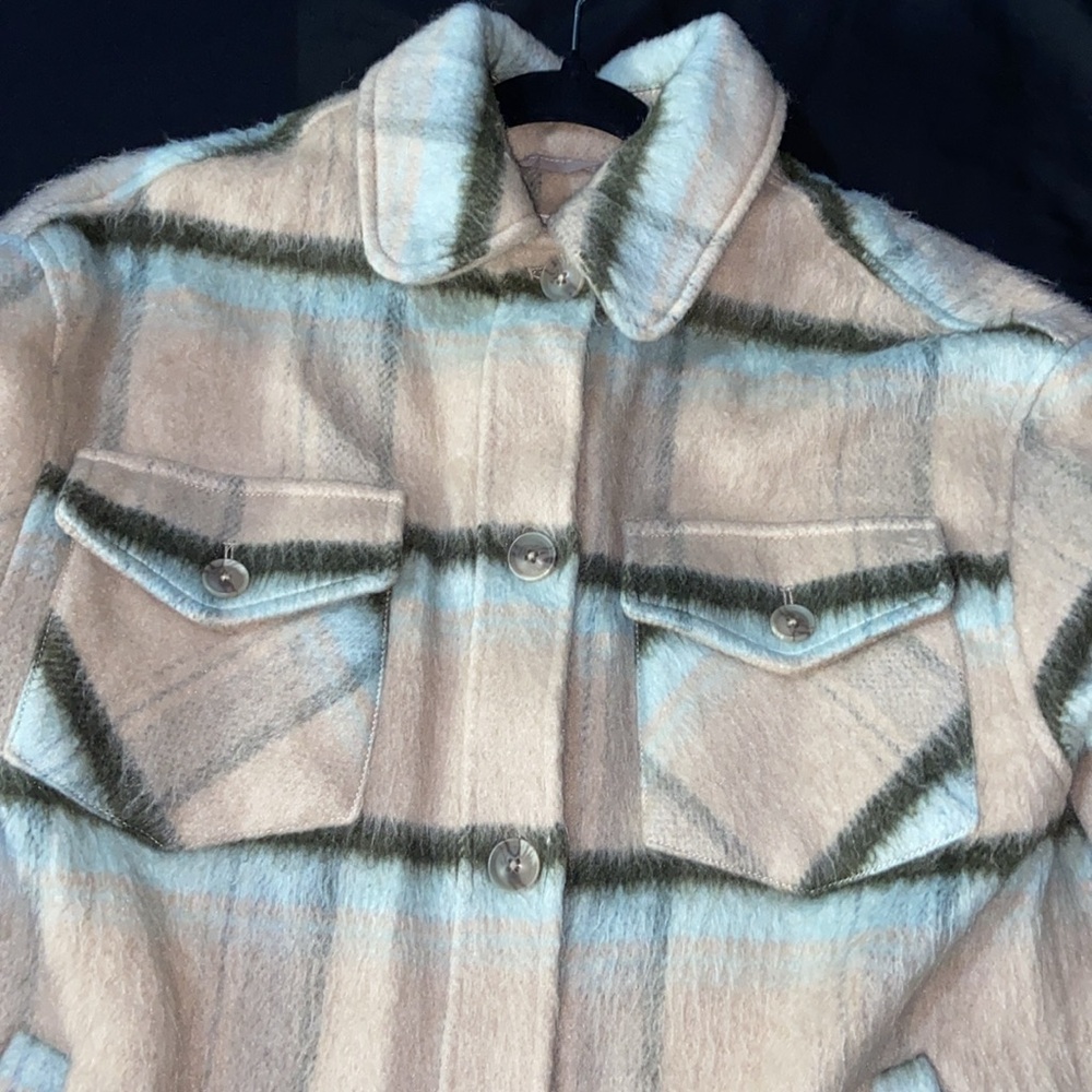 Free people Vienna brushed wool shirt jacket - Picture 7 of 10